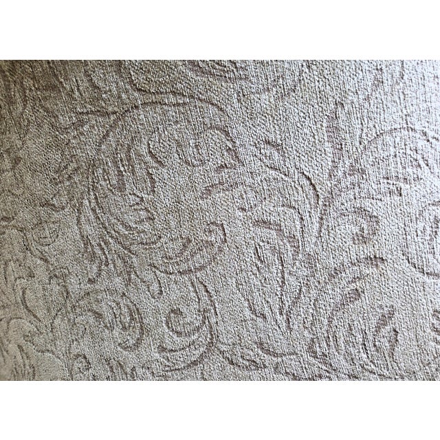 Late 20th Century Pair of Bernhardt Curved Sofas With Rolled Back For Sale - Image 6 of 11