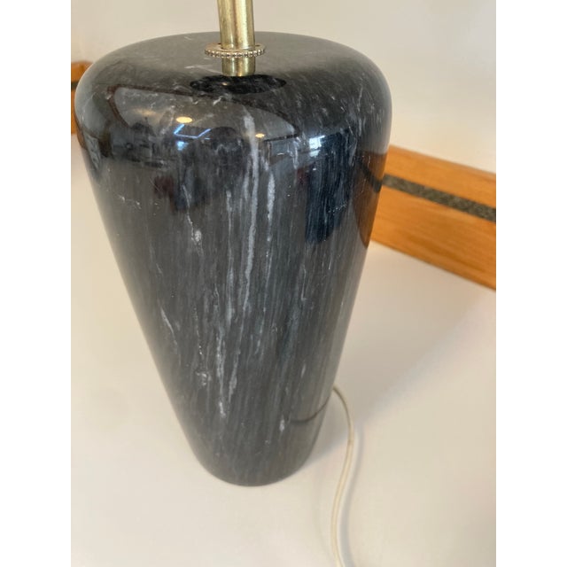 1980s Post Modern Marble Table Lamp For Sale - Image 4 of 11