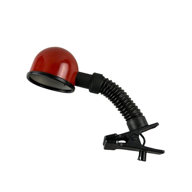 Space Age Gooseneck Clamp Lamp in Metal, 1960s For Sale - Image 14 of 14