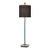 Volante Antique Brass Table Lamp For Sale