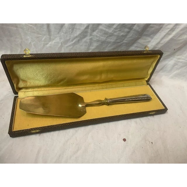 Silver Cake Server from Minerva, 1920s For Sale - Image 8 of 8