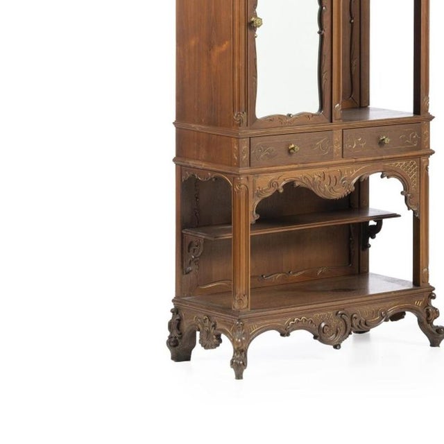 19th Century Louis XV Furniture, Set of 2 For Sale - Image 3 of 6