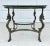 Figurative Vintage Steel and Glass Horse Center Dining Table For Sale - Image 3 of 12