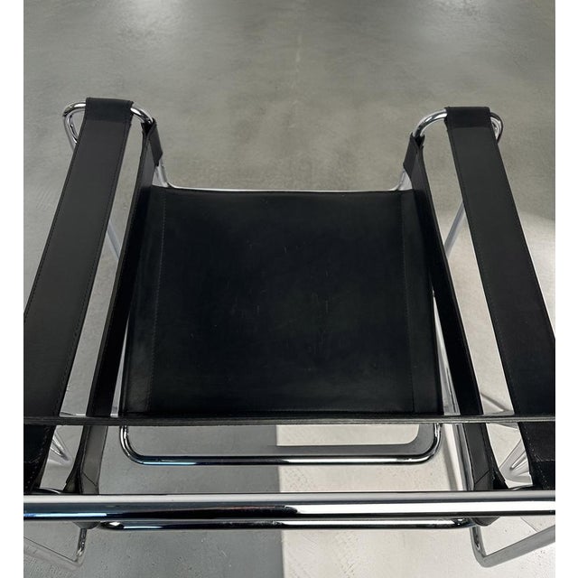Metal Vintage Wassily Chair from Marcel Breuer, 1970s For Sale - Image 7 of 10
