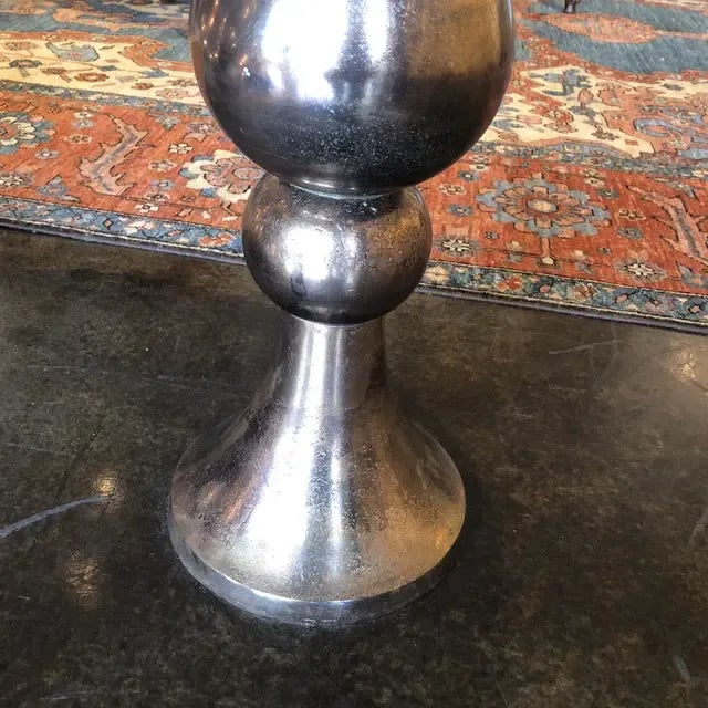 1990s Contemporary Aluminum Vase For Sale In Dallas - Image 6 of 10