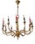 French Empire Chandelier with Snakes For Sale