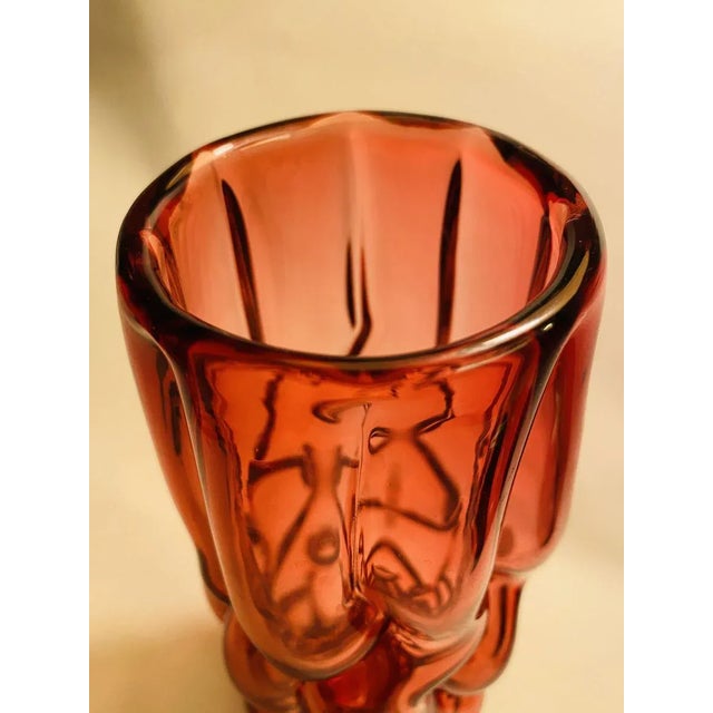 Brain Vase by Pavel Hlava for Borse Glas, 1968 For Sale - Image 4 of 7