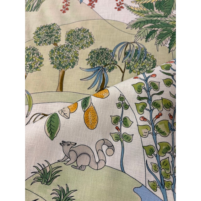 Brunschwig & Fil's "Folklore Print -Meadow" Performance Fabric - 2 Yard Piece For Sale - Image 9 of 9