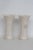 Ceramic Lenox China Pair of 2 Ivory Porcelain Woodland Vases Acanthus Leaf Pattern 4929b For Sale - Image 7 of 15