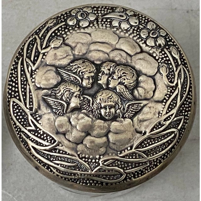 19th Century Sterling Silver Vanity Set W/ Hallmarks For Sale - Image 10 of 13