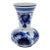 Vintage Hand-Painted Delft Ceramic Bud Vase For Sale