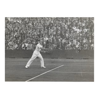 1940s Earl Cochell Tennis Photograph For Sale