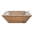 Vintage French Rustic European Rectangle Basket For Sale