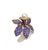 Bochic “Orient” Vintage Blue Sapphire & South Sea Pearl Ring - 18K Gold & Silver For Sale In New York - Image 6 of 9