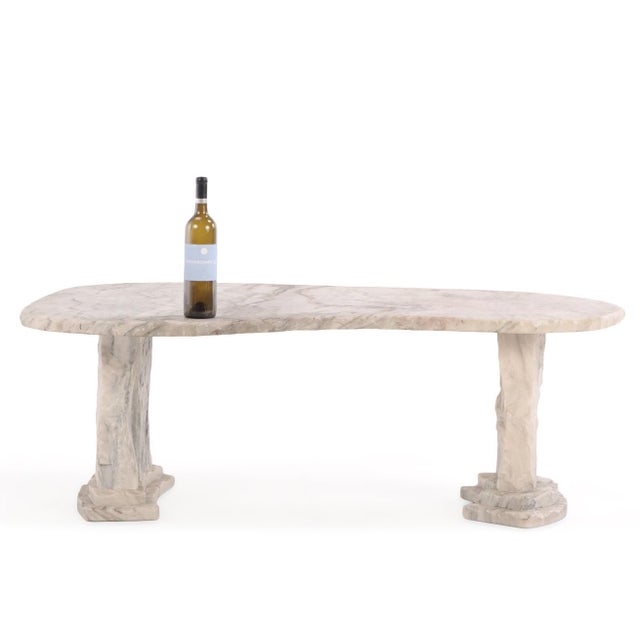 French Three-Part Marble "Iceberg" Coffee Table, C. 1960 For Sale - Image 4 of 6