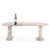 French Three-Part Marble "Iceberg" Coffee Table, C. 1960 For Sale - Image 4 of 6
