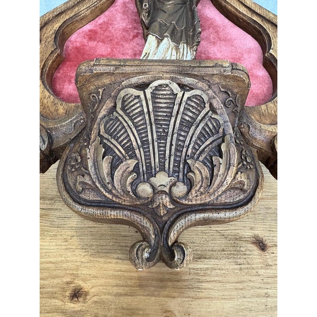 Marcel Vandemeulebroucke, Mural of the Virgin and Child, 1900, Plaster For Sale - Image 3 of 18