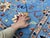 Sky Blue Persian Style Floral Area Rug With Botanical Border, 4'9" X 6'3" For Sale - Image 10 of 14