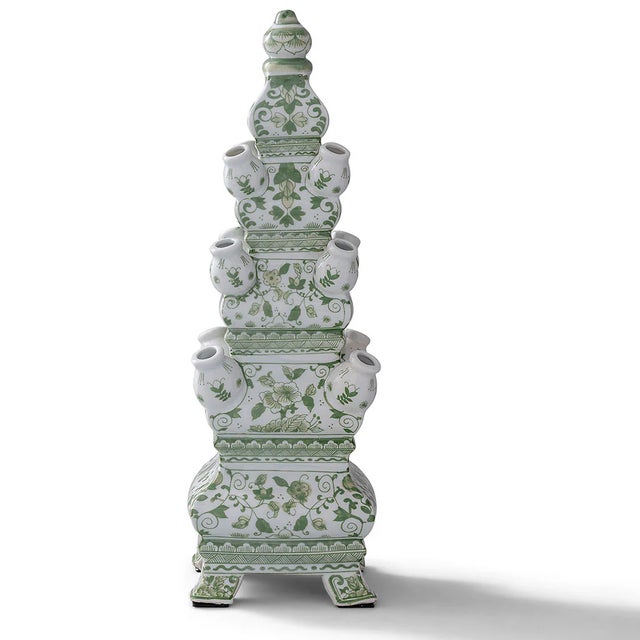 Port 68 Green Willow Tulipiere For Sale - Image 4 of 5