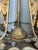 Spanish Revival 1920's Spanish Revival Chandalier Pendant Light With Shields and Original Polychrome For Sale - Image 3 of 12