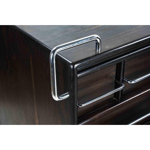 Black Chest of Drawers or Dressing Table Modules by Fabio Lenci for Bernini, 1970s, Set of 2 For Sale - Image 8 of 10