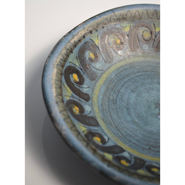 Mid-Century Modern Small Ceramic Dish by Jean de Lespinasse, France, 1950s For Sale - Image 3 of 9