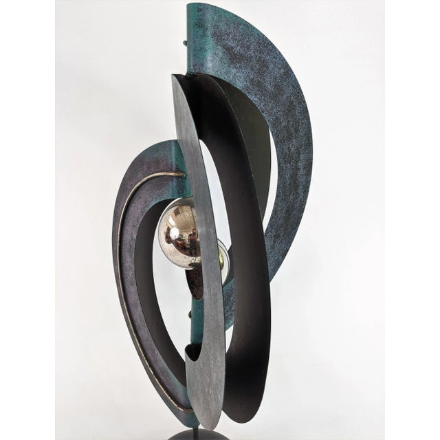 Curtis Jere Postmodern 1993 Geometric Abstract Sculpture For Sale In Miami - Image 6 of 10