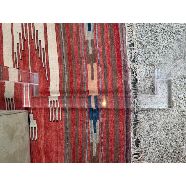 Interlude Home Ava Desk/Console, Acrylic For Sale - Image 10 of 13