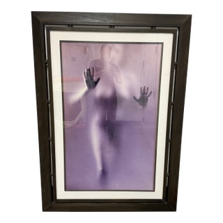 Contemporary Blurred Female Figural Framed Print For Sale