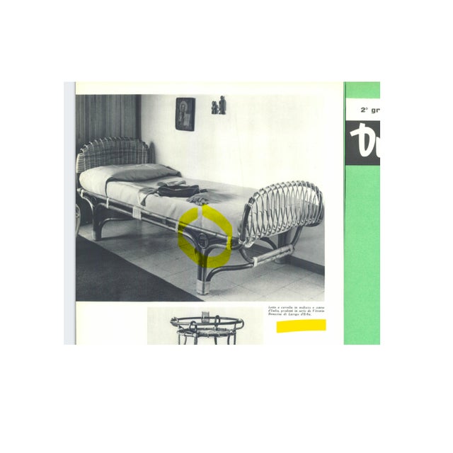 Mid-Century Italian Rattan Malacca Daybeds by Franca Helg, 1950s, Set of 2 For Sale - Image 12 of 13