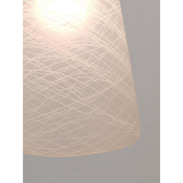 Mid-Century Brass Crown Pendant Lamp Lantern in the style of Gio Ponti, Italy, 1950s For Sale - Image 10 of 18