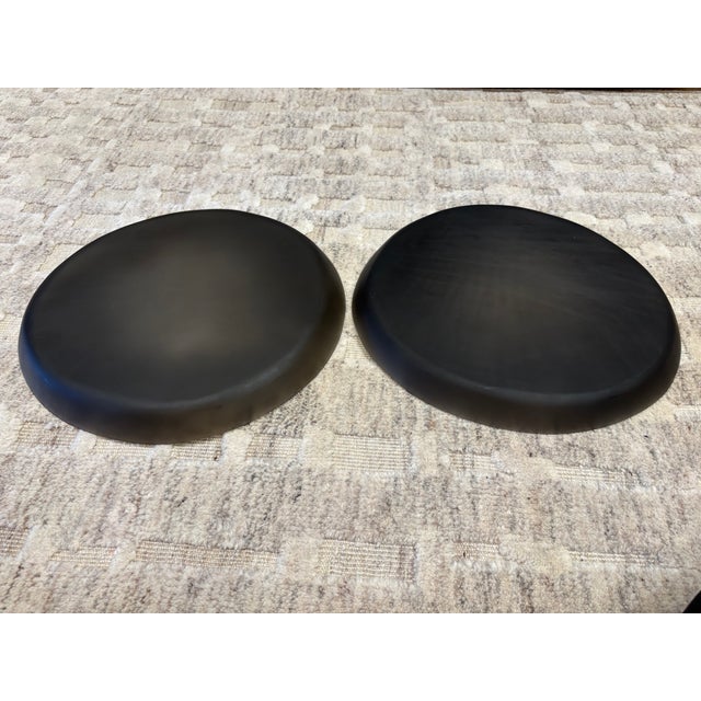 Tina Frey, Purist Large 18" Tray Platter, Food Safe Resin in Gray For Sale In New York - Image 6 of 8