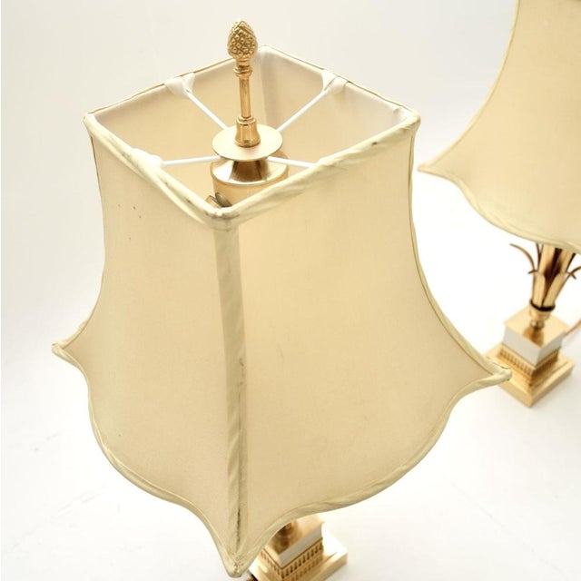 Mid-Century Modern Vintage Table Lamps from Boulanger, 1970s, Set of 2 For Sale - Image 3 of 11