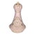 Rare Antique Schafer & Vater Pink Bisque Porcelain Figural Lady Hatpin Holder For Sale