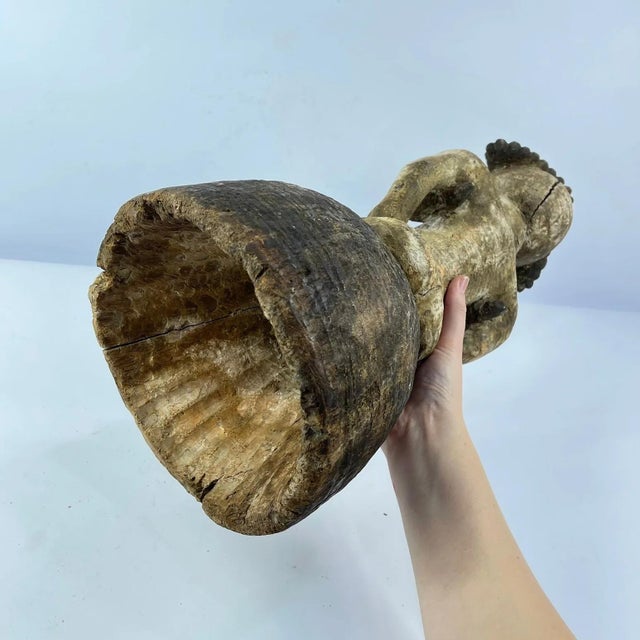 Wood Early 20th Century Punu Headcrest Poro Society Initiation Gabon For Sale - Image 7 of 7
