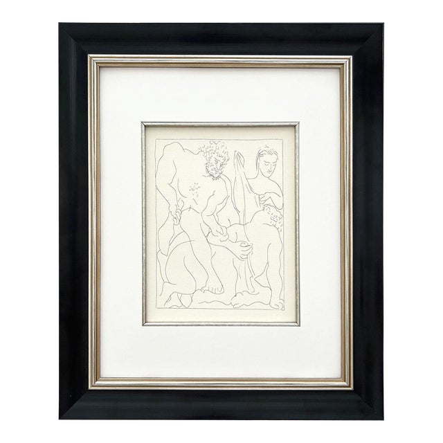 1970s Picasso 5 Hercules Kills the Centaur Nessus Framed For Sale