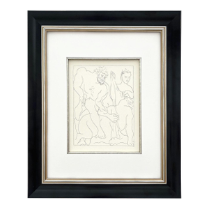 1970s Picasso 5 Hercules Kills the Centaur Nessus Framed