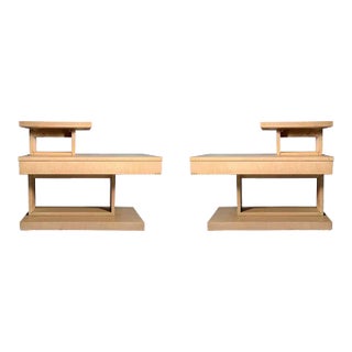 Lane Architectural End Tables - A Pair For Sale