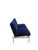 Mid Century Modern 2 Seat Sofa Newly Reupholstered in “Cobalt Blue” Mohair by Steelcase Crafted by the renowned American...