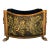 John Richard Neoclassical Black and Gold Lion-Head Cachepot For Sale