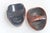 18th Century Antique Carved Japanese Wood Mask Netsukes, Signed Deme Joman and Iko For Sale - Image 5 of 10