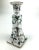 1990s Vintage Ceramic Hand Painted Single Candlestick For Sale - Image 5 of 10