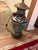 1960s Vintage Hong Kong Cloisonné Enamel Bird & Floral Table Lamp With Shade For Sale - Image 5 of 7