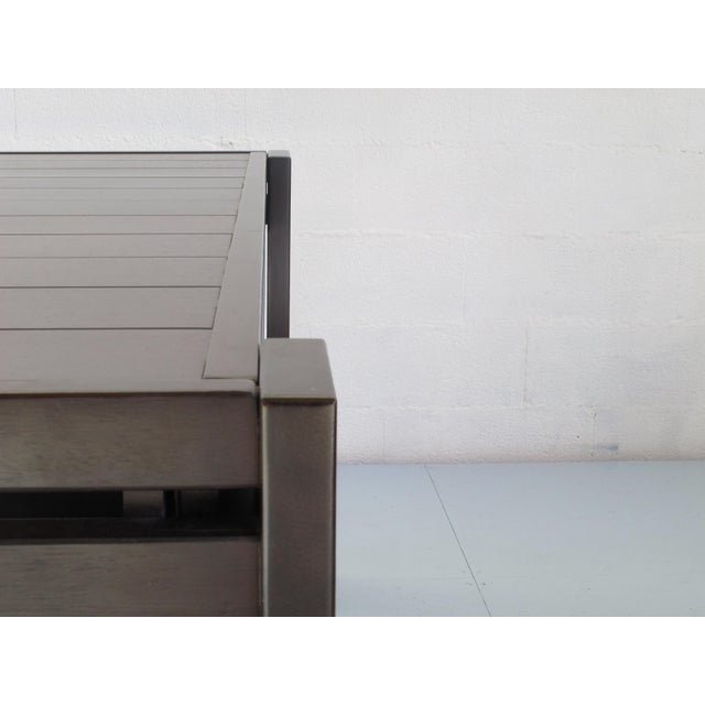 Extendable Table in Iroko Wood from Regain, France, 1980s For Sale - Image 13 of 18