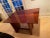 Mid Century Art Deco Mahogany Console Convertible Dining Table. Console is 54 x 20 when closed and 54 x 40 when open as a...