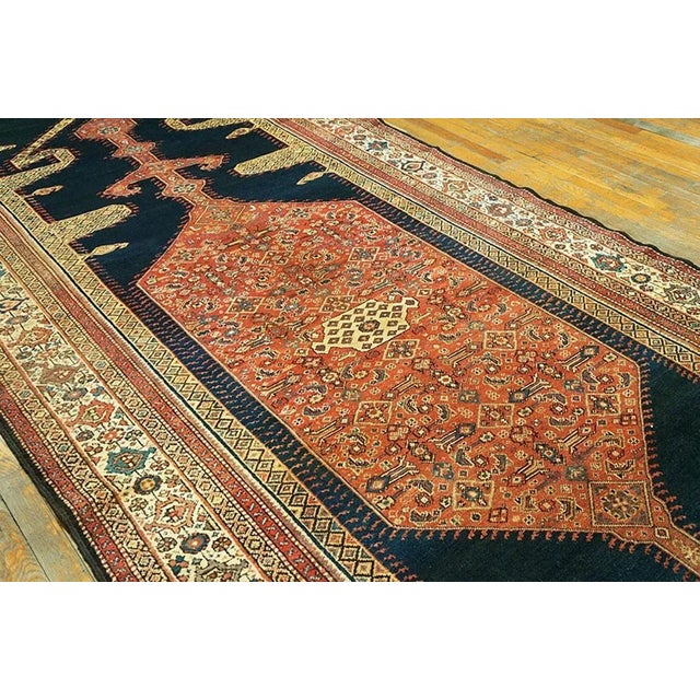 Late 19th Century Late 19th Century Persian Malayer Carpet ( 5' 8" x 16' - 172 x 487 cm ) For Sale - Image 5 of 7