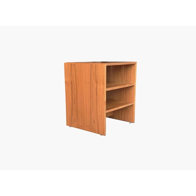 1970s Modern Danish Teak Side Table With Open Shelving For Sale - Image 9 of 10