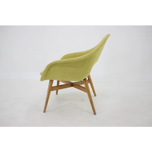 Shell Chair from Miroslav Navratil, Czechoslovakia, 1960s For Sale - Image 8 of 10