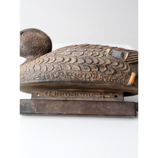 Plastic Vintage Flambeau Mallard Duck Decoy For Sale - Image 7 of 7