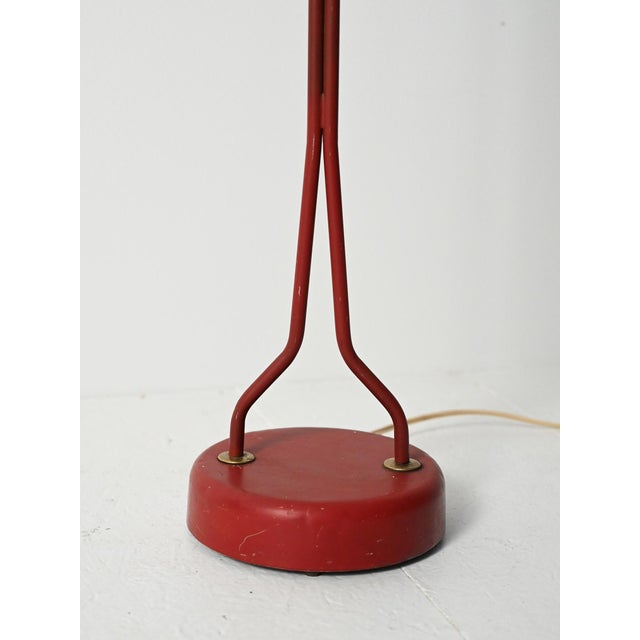 Metal Two-Armed Floor Lamp from Eskilstuna Elektrofabrik, 1950s For Sale - Image 7 of 11